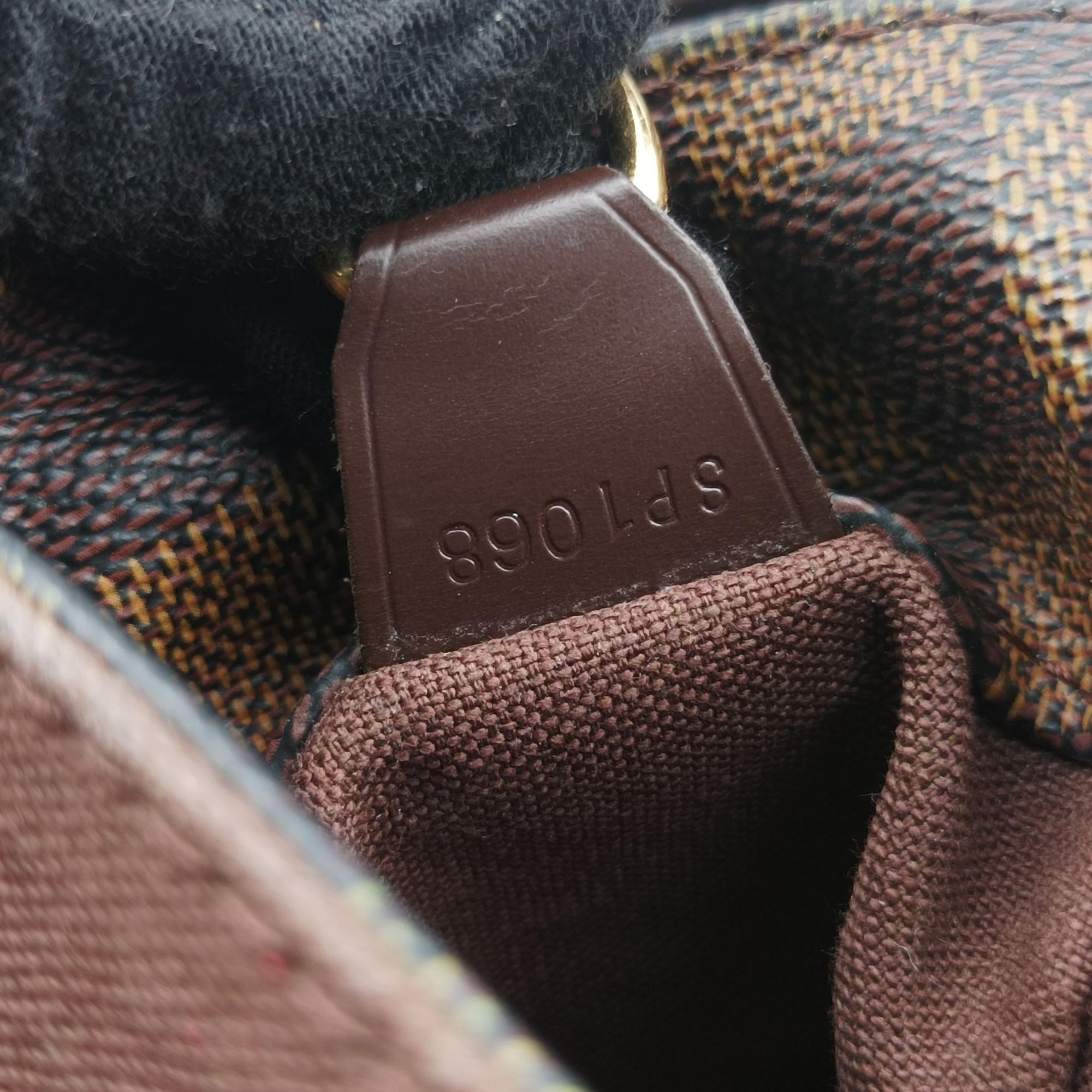 Bastille Messenger EBENE Damier Canvas N45258 SP1068バスティーユ メッセンジャー エベヌ ダミエキャンバス N45258 SP1068