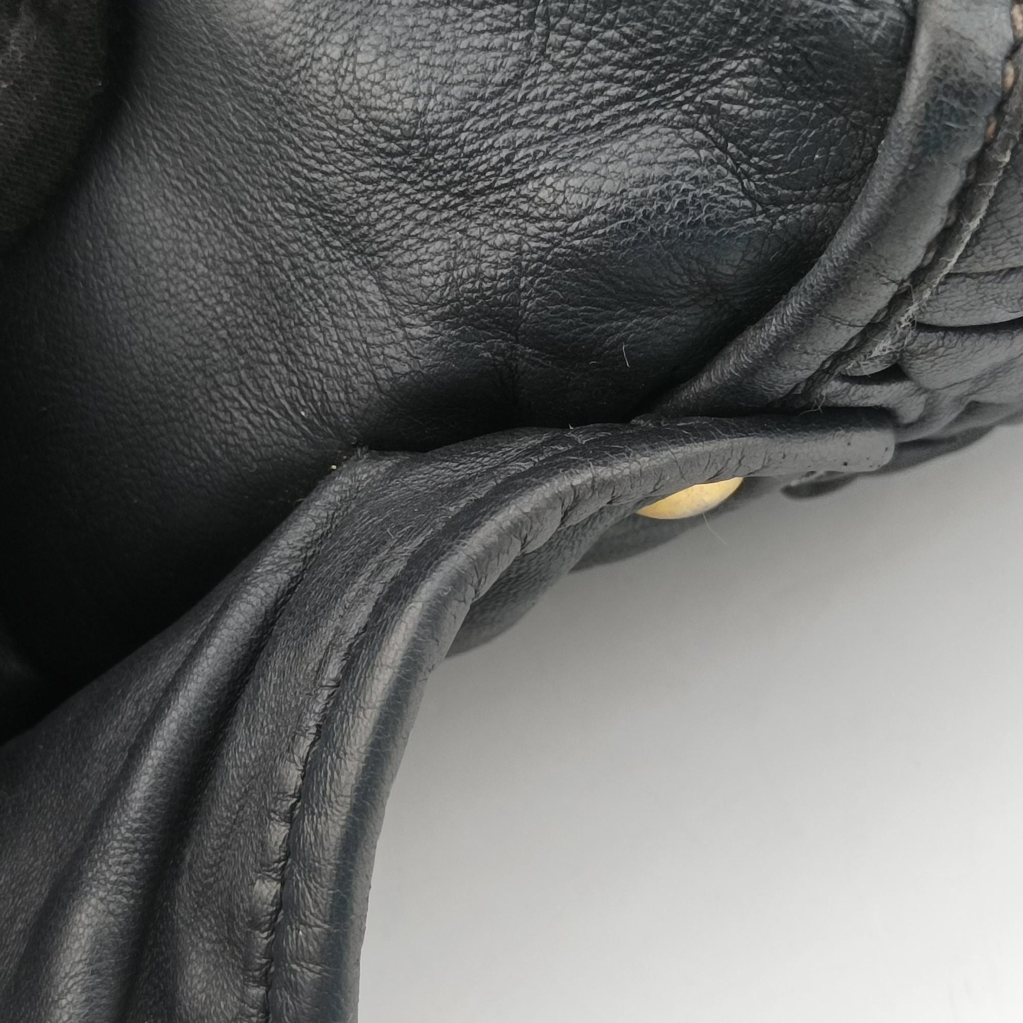 Coffer Matelasse Black Leather 194コッファー マテラッセ ブラック レザー 194
