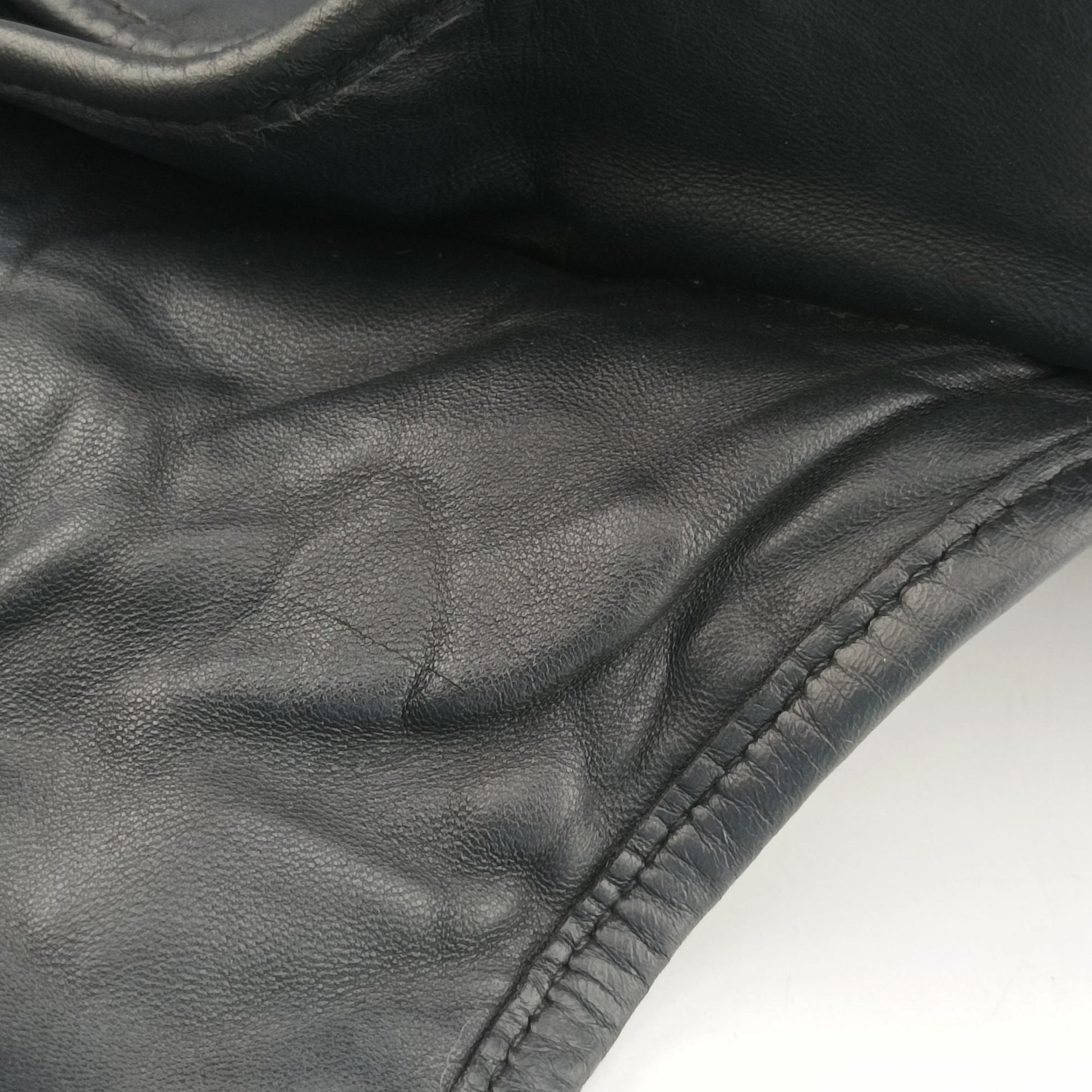 Coffer Matelasse Black Leather 194コッファー マテラッセ ブラック レザー 194