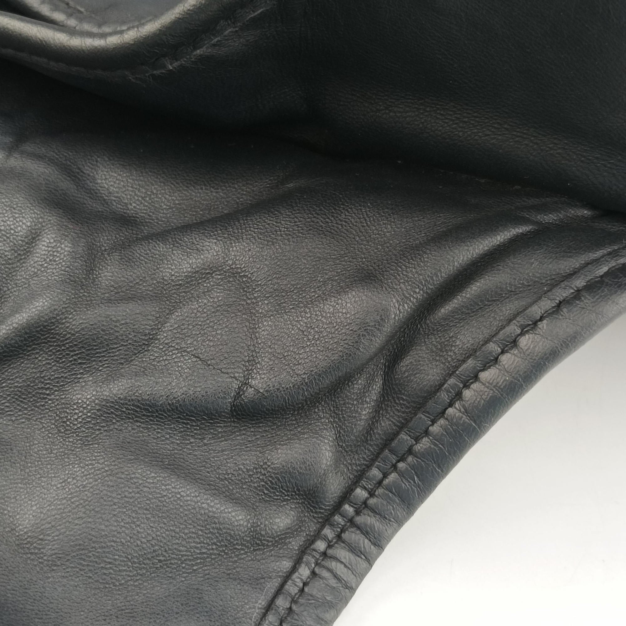 Coffer Matelasse Black Leather 194コッファー マテラッセ ブラック レザー 194