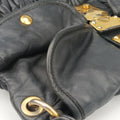 Coffer Matelasse Black Leather 194コッファー マテラッセ ブラック レザー 194