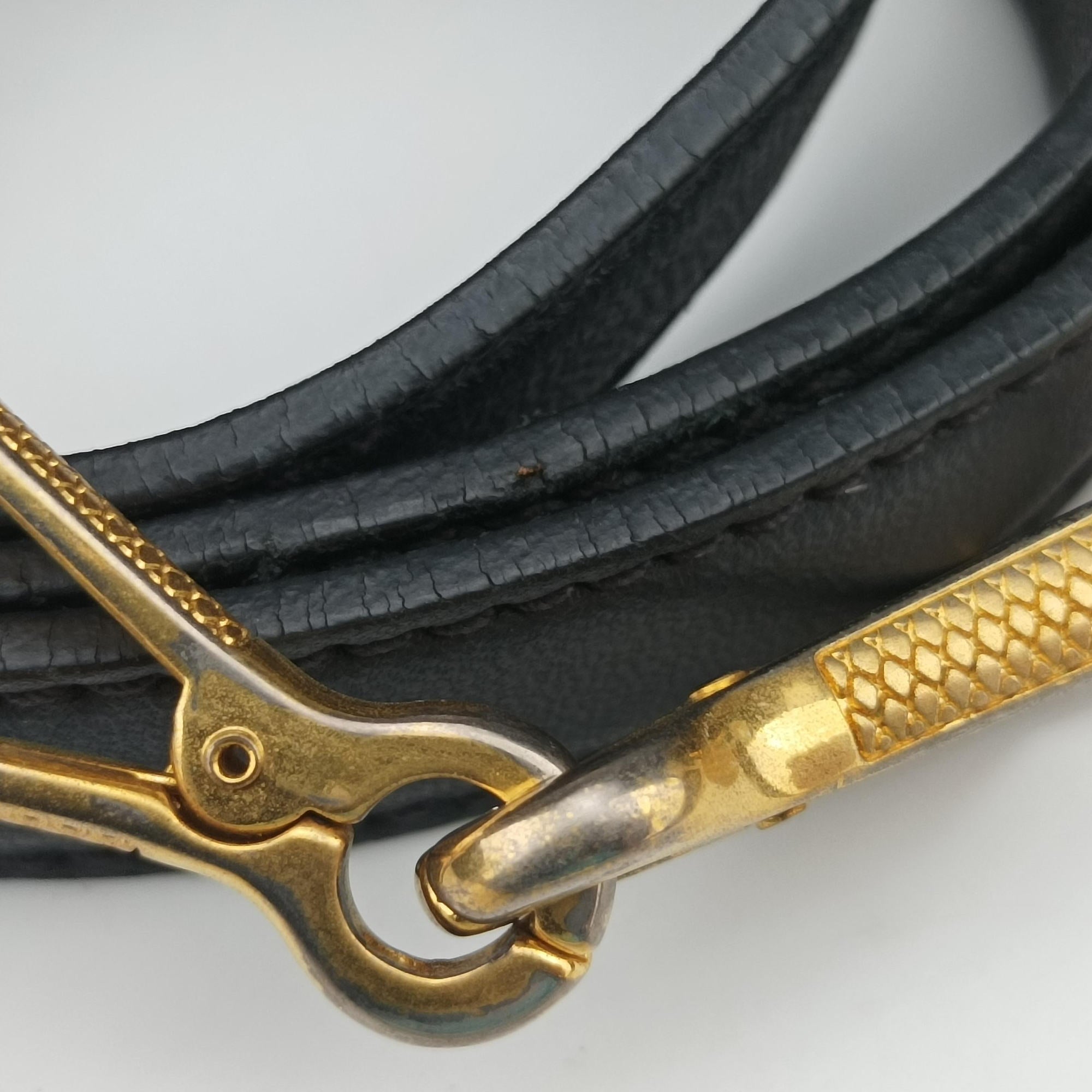 Coffer Matelasse Black Leather 194コッファー マテラッセ ブラック レザー 194