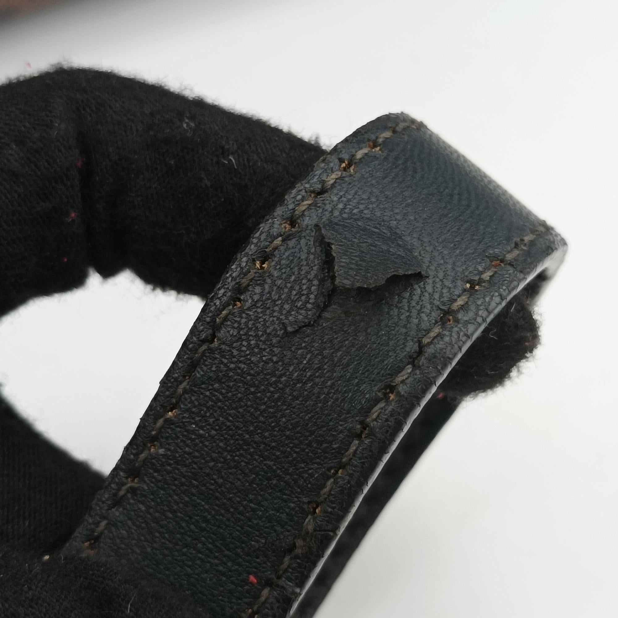 Coffer Matelasse Black Leather 194コッファー マテラッセ ブラック レザー 194