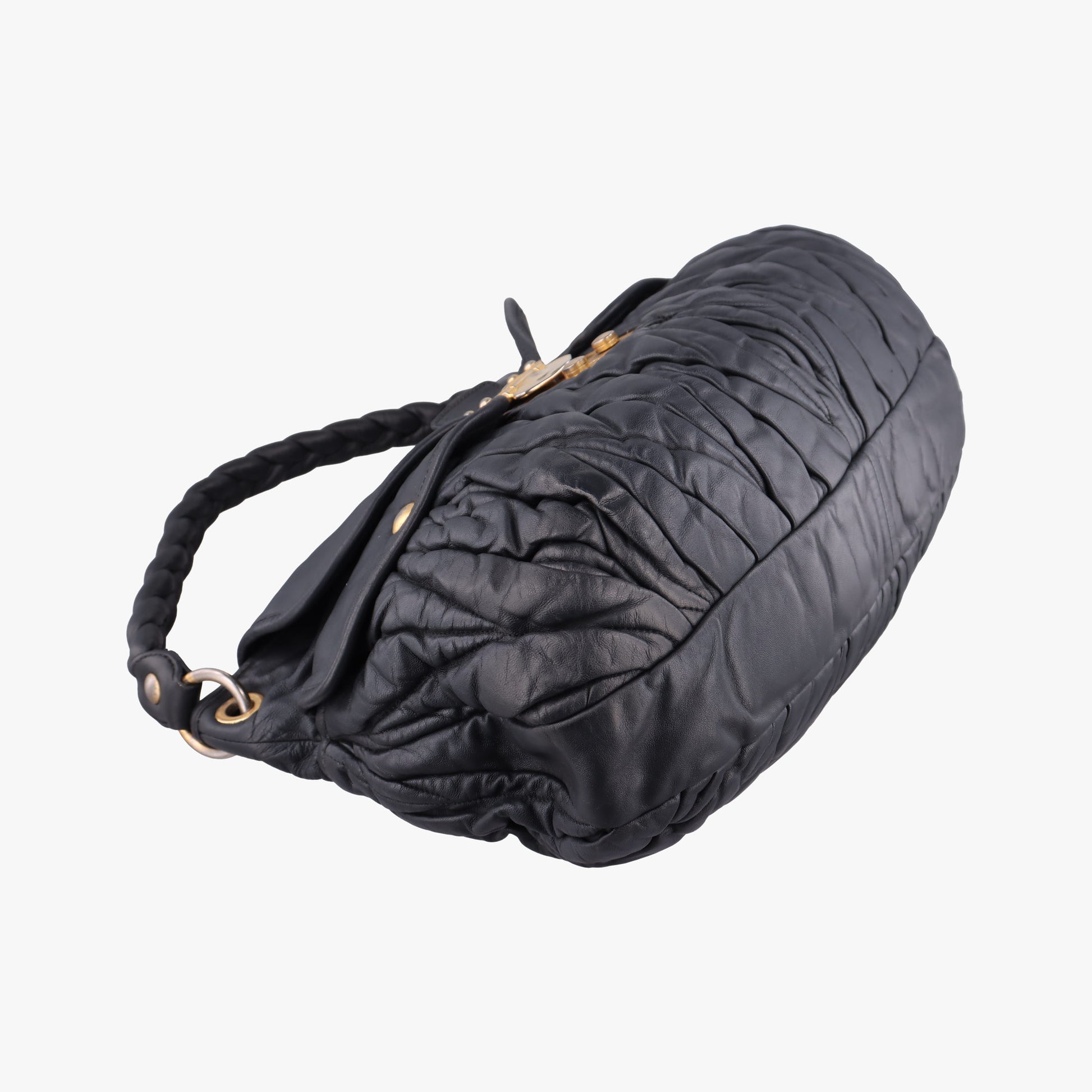 Coffer Matelasse Black Leather 194コッファー マテラッセ ブラック レザー 194