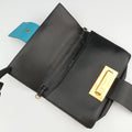 Secondhand Prada Plex Ribbon black×green×grey Leather 1BD067 shoulderbag | stylenewstar