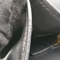 Secondhand Prada Plex Ribbon black×green×grey Leather 1BD067 shoulderbag | stylenewstar