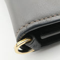 Secondhand Prada Plex Ribbon black×green×grey Leather 1BD067 shoulderbag | stylenewstar