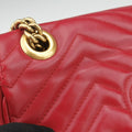 GG Marmont Red Leather 443497 E027566642GGマーモント レッド レザー 443497 E027566642
