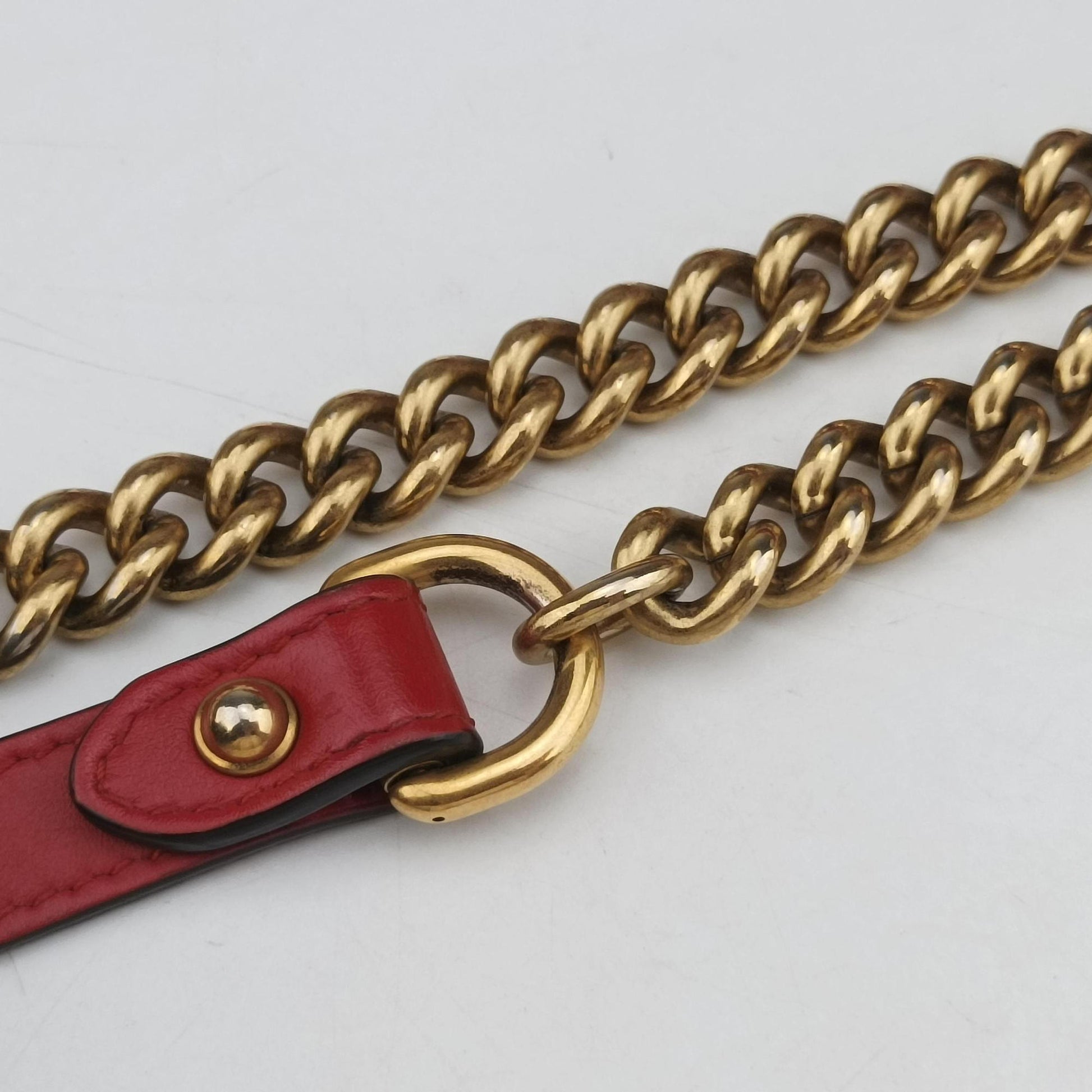 GG Marmont Red Leather 443497 E027566642GGマーモント レッド レザー 443497 E027566642