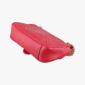 GG Marmont Red Leather 443497 E027566642GGマーモント レッド レザー 443497 E027566642
