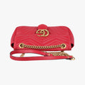 GG Marmont Red Leather 443497 E027566642GGマーモント レッド レザー 443497 E027566642