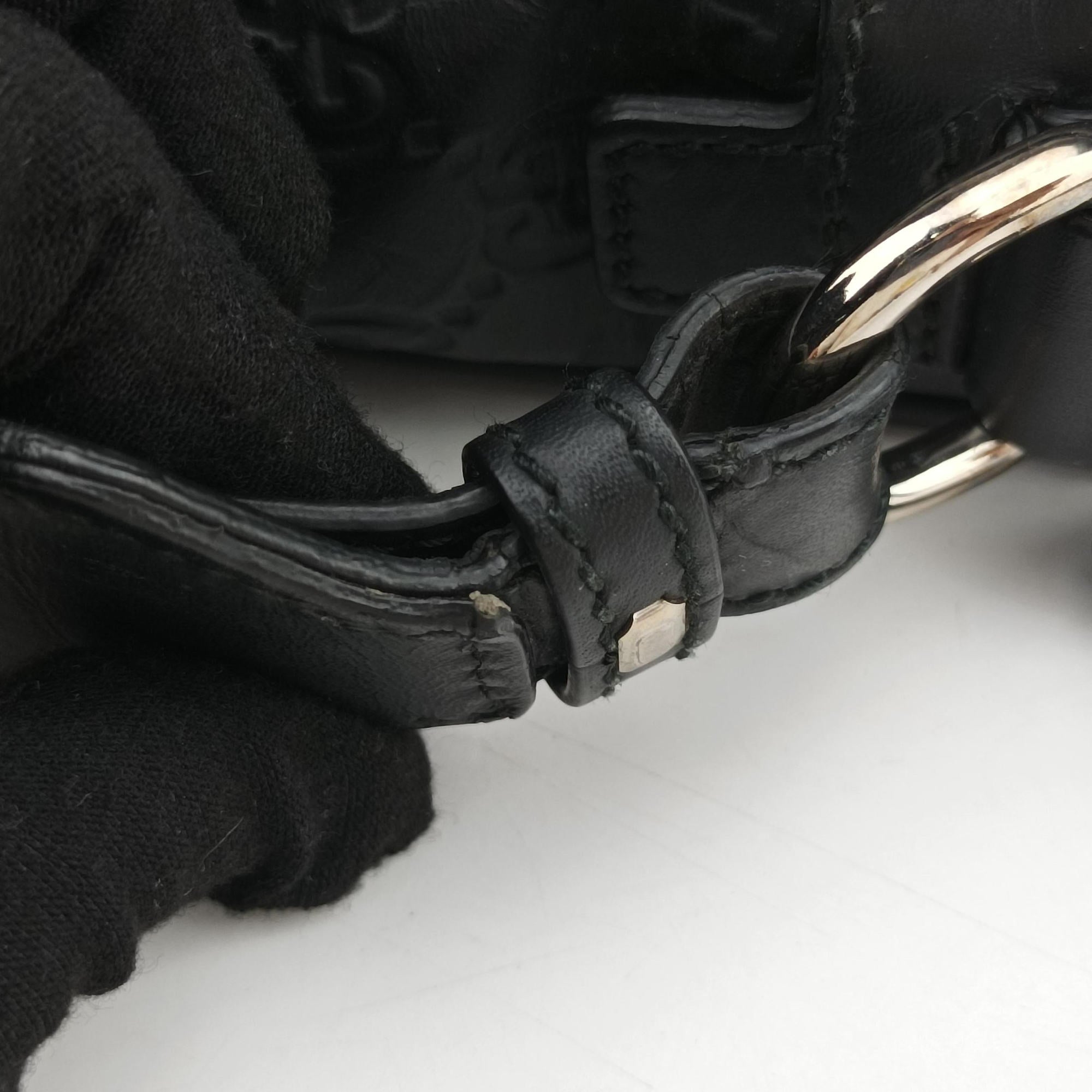 Guccissima Briefcase Business Black Leather 328937 C018699206グッチシマ ブリーフケース ビジネス ブラック レザー 328937 C018699206