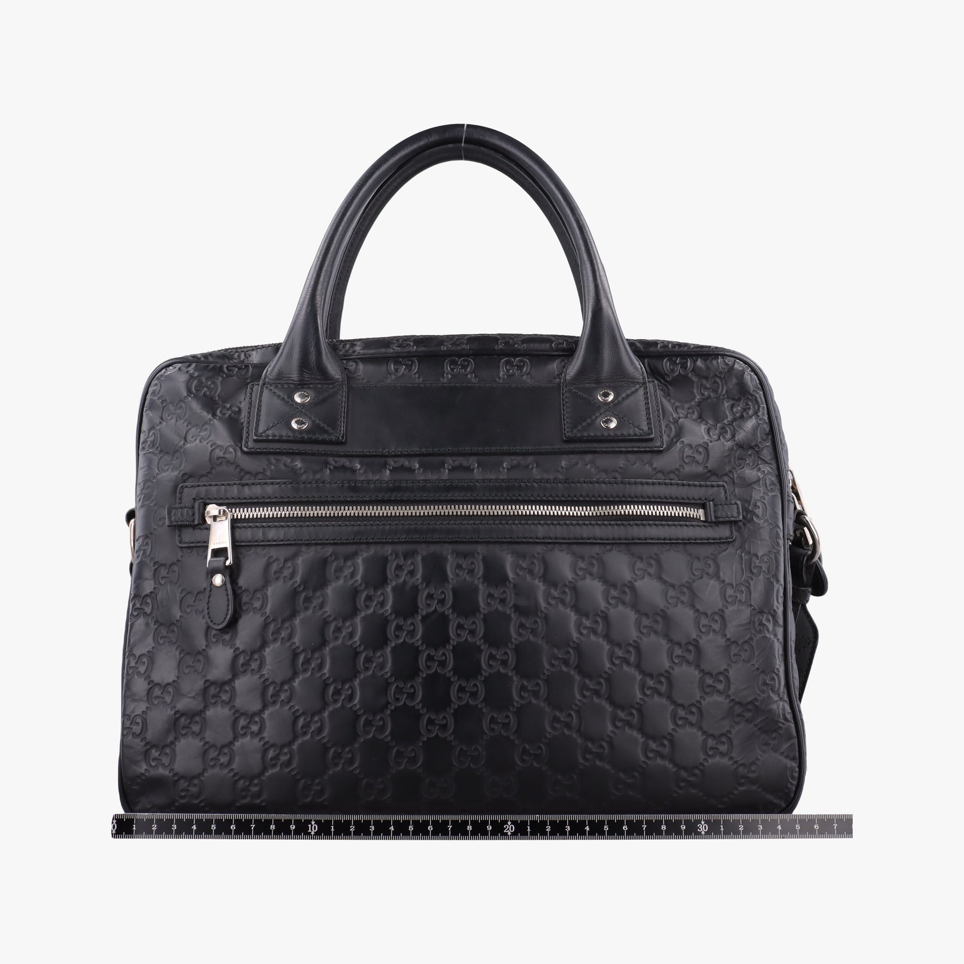 Guccissima Briefcase Business Black Leather 328937 C018699206グッチシマ ブリーフケース ビジネス ブラック レザー 328937 C018699206