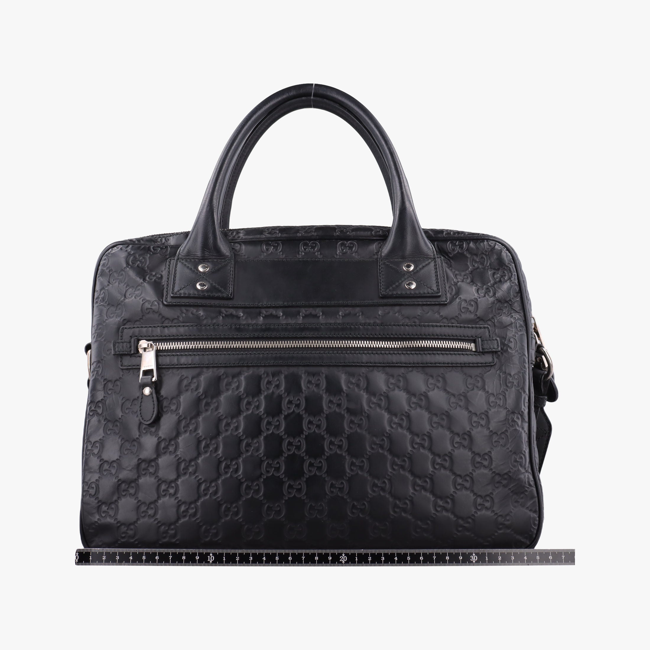 Guccissima Briefcase Business Black Leather 328937 C018699206グッチシマ ブリーフケース ビジネス ブラック レザー 328937 C018699206
