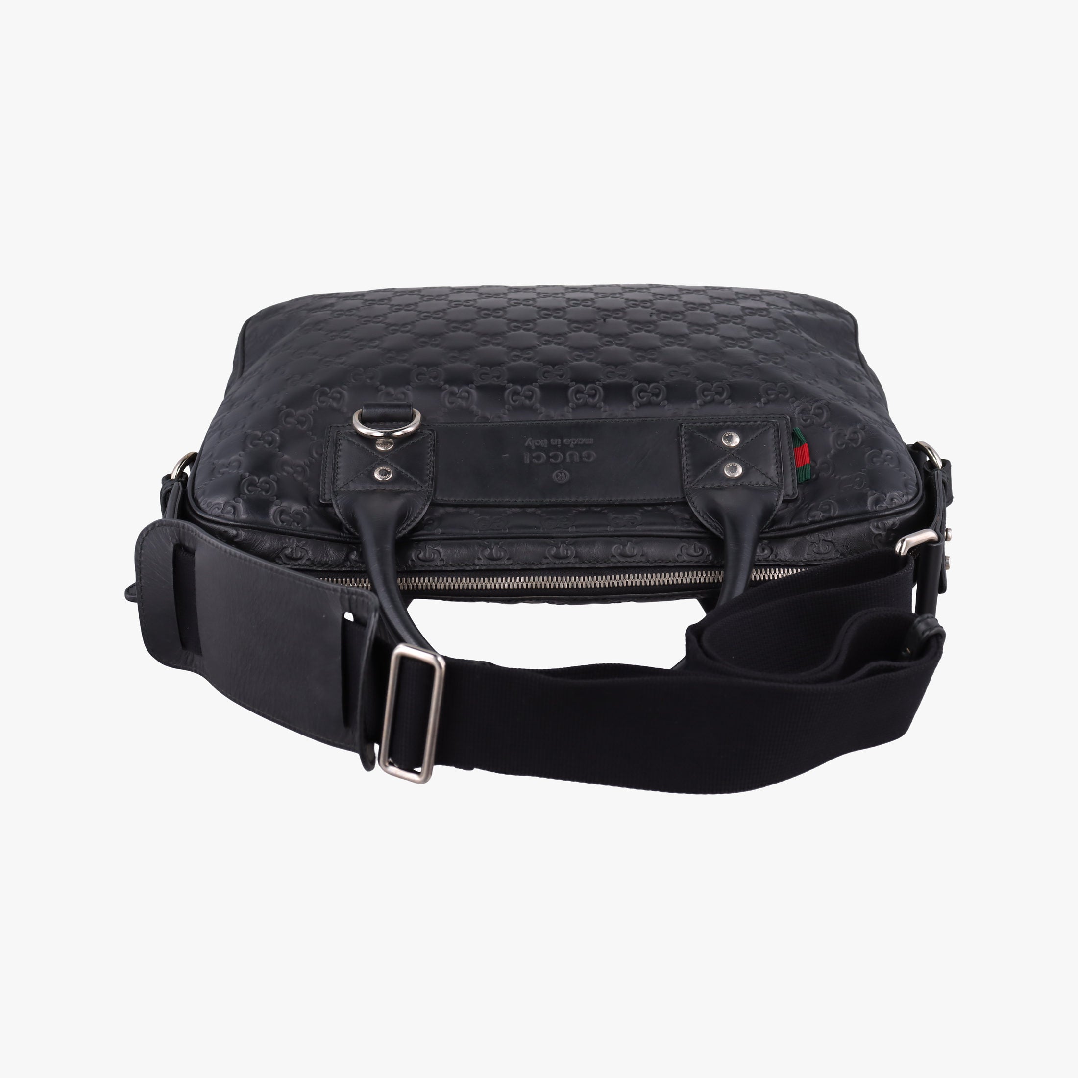Guccissima Briefcase Business Black Leather 328937 C018699206グッチシマ ブリーフケース ビジネス ブラック レザー 328937 C018699206