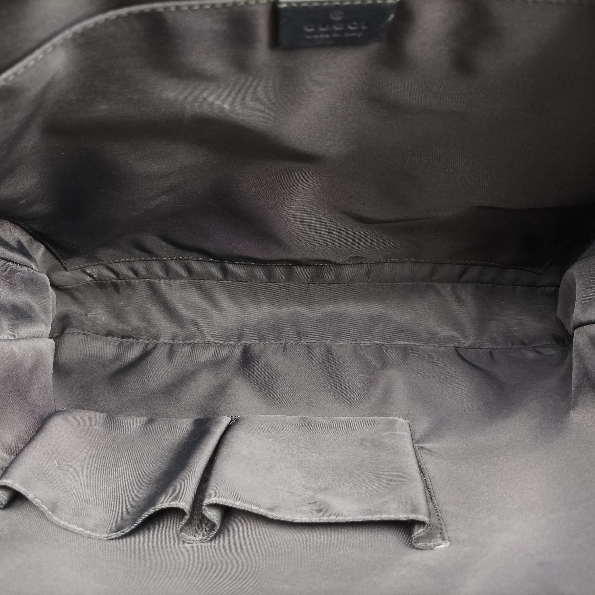 Guccissima Briefcase Business Black Leather 328937 C018699206グッチシマ ブリーフケース ビジネス ブラック レザー 328937 C018699206