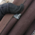 New Jackie Brown PVC coated canvas × leather 203494 F2661161ニュージャッキー ブラウン PVCコーティングキャンバス×レザー 203494 F2661161