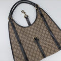 New Jackie Brown PVC coated canvas × leather 203494 F2661161ニュージャッキー ブラウン PVCコーティングキャンバス×レザー 203494 F2661161