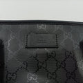 GG Imprime Black PVC coated canvas×Leather 211137 C012768178GG インプリメ ブラック PVCコーティングキャンバス×レザー 211137 C012768178