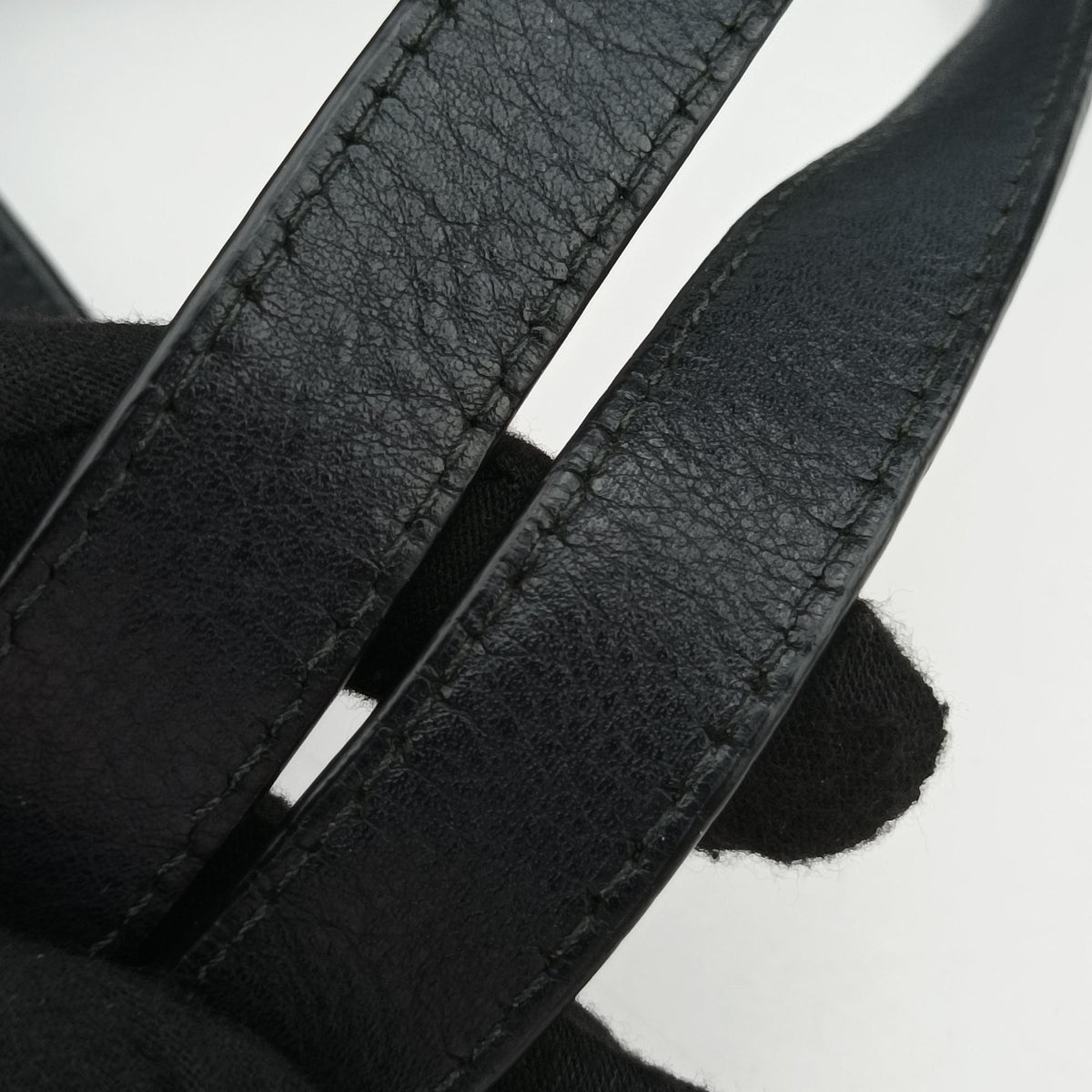 GG Imprime Black PVC coated canvas×Leather 211137 C012768178GG インプリメ ブラック PVCコーティングキャンバス×レザー 211137 C012768178