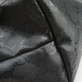 GG Imprime Black PVC coated canvas×Leather 211137 C012768178GG インプリメ ブラック PVCコーティングキャンバス×レザー 211137 C012768178