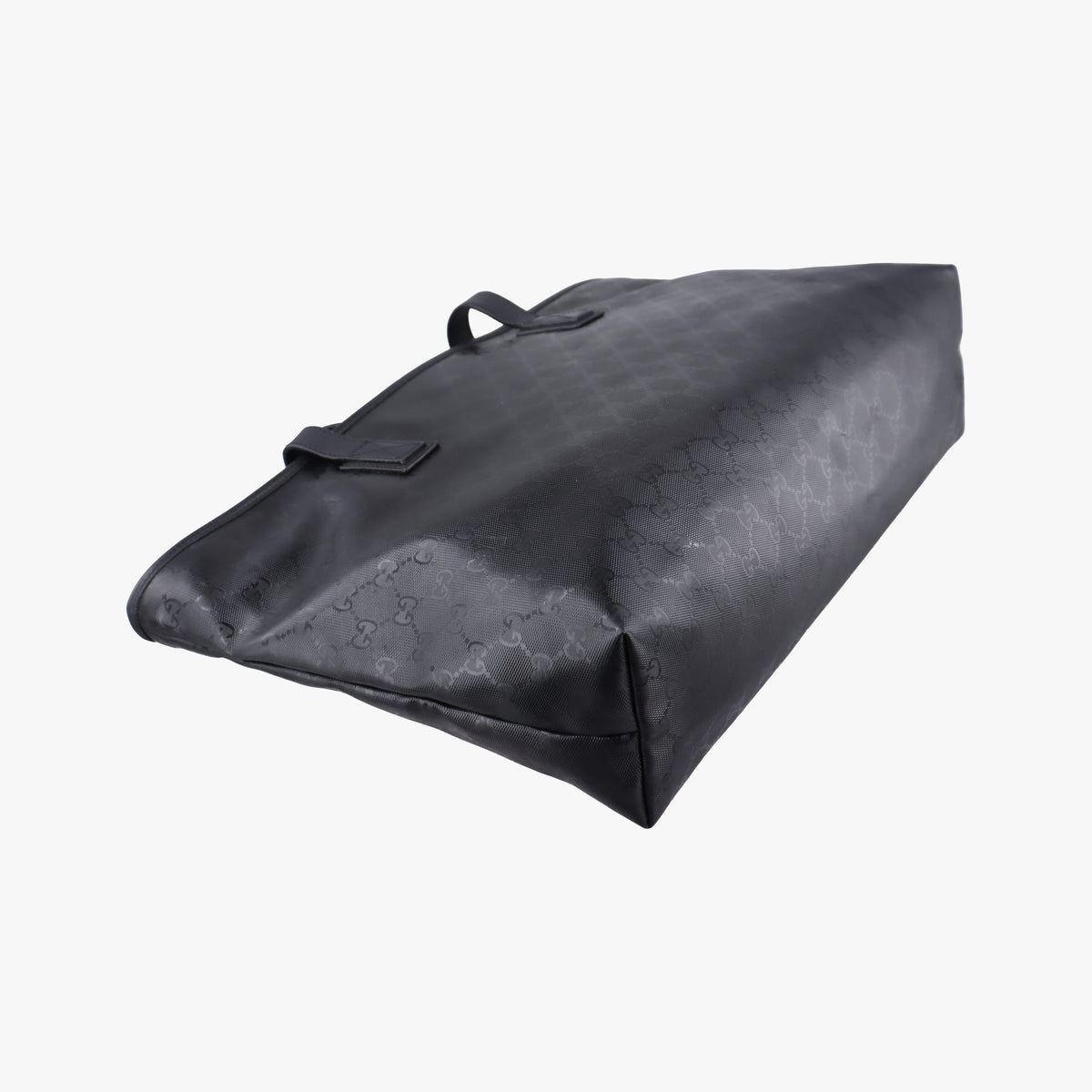 GG Imprime Black PVC coated canvas×Leather 211137 C012768178GG インプリメ ブラック PVCコーティングキャンバス×レザー 211137 C012768178