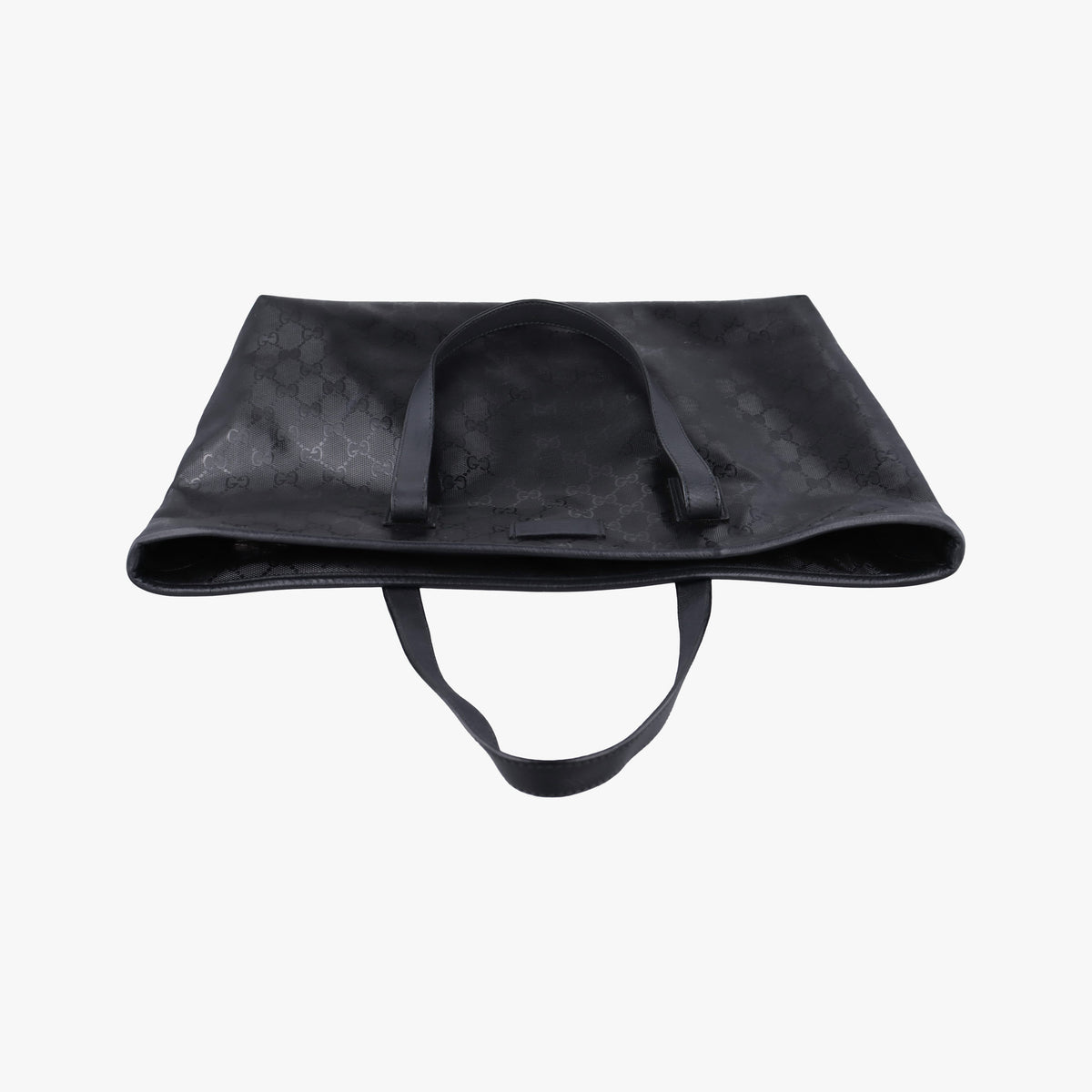 GG Imprime Black PVC coated canvas×Leather 211137 C012768178GG インプリメ ブラック PVCコーティングキャンバス×レザー 211137 C012768178