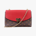 SAINT PLACIDE brown×CERISE Monogram Canvas×calf leather M43713 CA1109サンプラシード モノグラム/ブラウン×スリーズ モノグラムキャンバス×カーフレザー M43713 CA1109