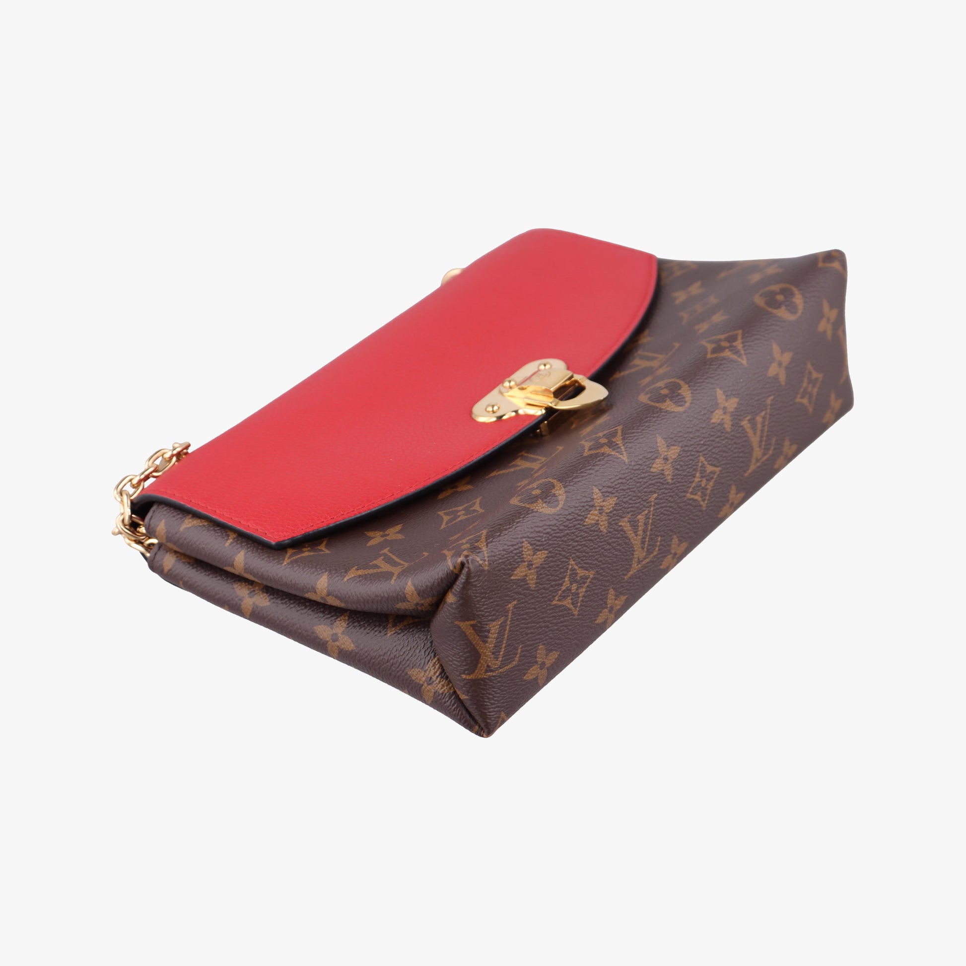 SAINT PLACIDE brown×CERISE Monogram Canvas×calf leather M43713 CA1109サンプラシード モノグラム/ブラウン×スリーズ モノグラムキャンバス×カーフレザー M43713 CA1109