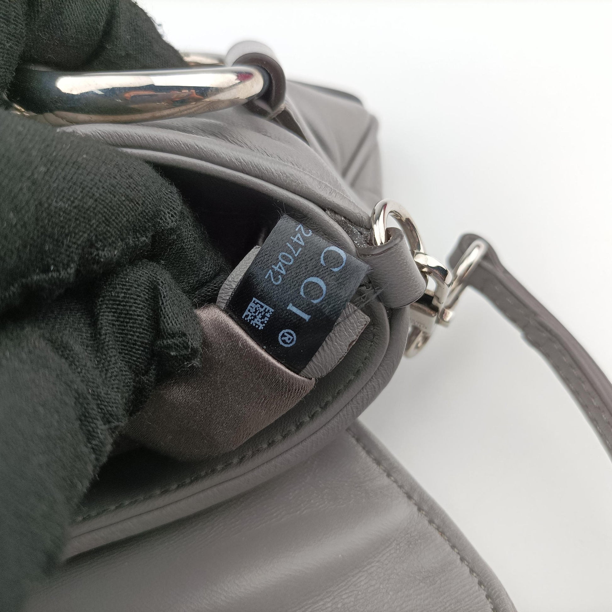 Horsebit Grey Leather 764339 D041247042ホースビット グレー レザー 764339 D041247042
