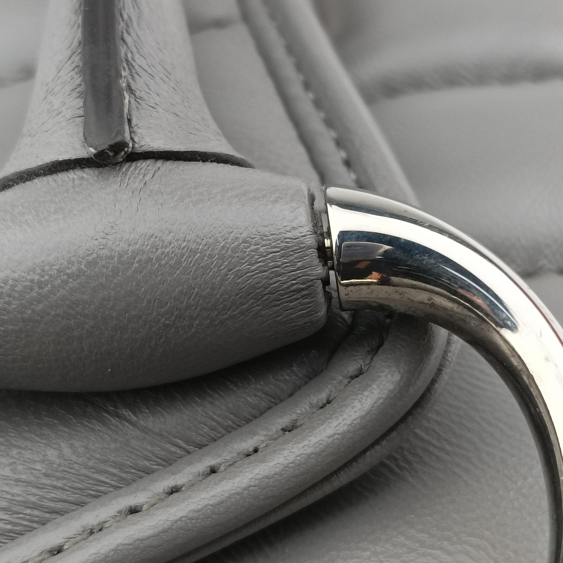 Horsebit Grey Leather 764339 D041247042ホースビット グレー レザー 764339 D041247042