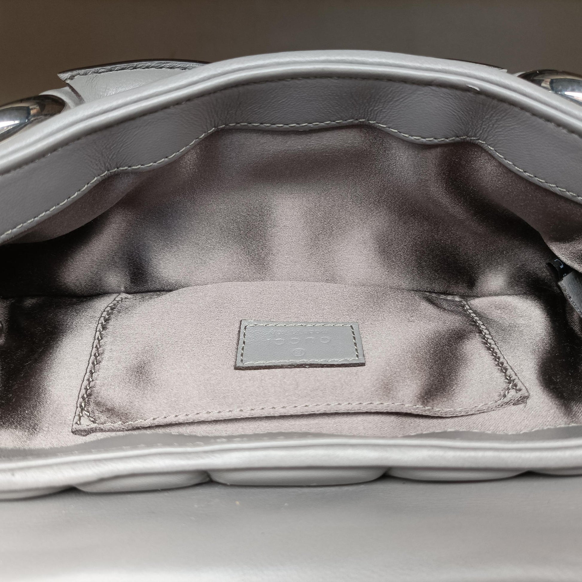 Horsebit Grey Leather 764339 D041247042ホースビット グレー レザー 764339 D041247042