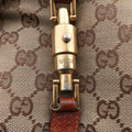 Piston Lock Jackie Hobo Beige x Brown canvas×leather 120885 ニュージャッキー ベージュ×ブラウン キャンバス×レザー 120885 