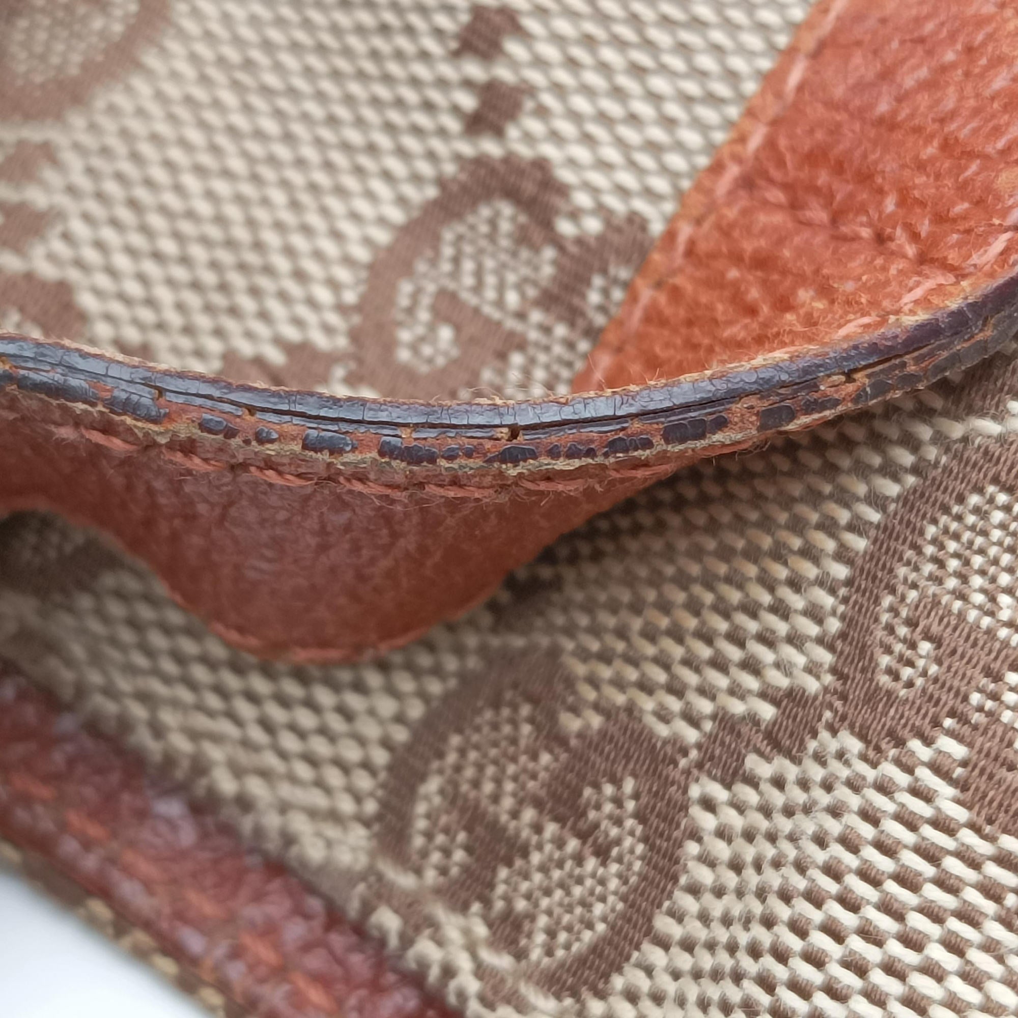 Piston Lock Jackie Hobo Beige x Brown canvas×leather 120885 ニュージャッキー ベージュ×ブラウン キャンバス×レザー 120885 