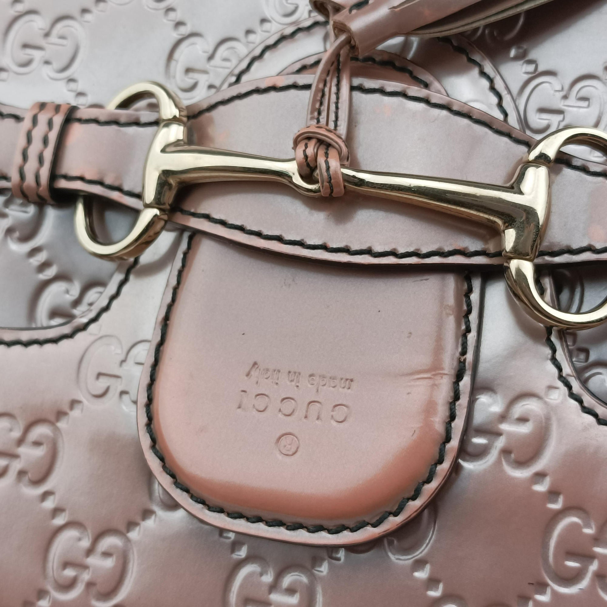 Emily Pink Patent Leather 295402 I013269936エミリー ピンク パテント 295402 I013269936