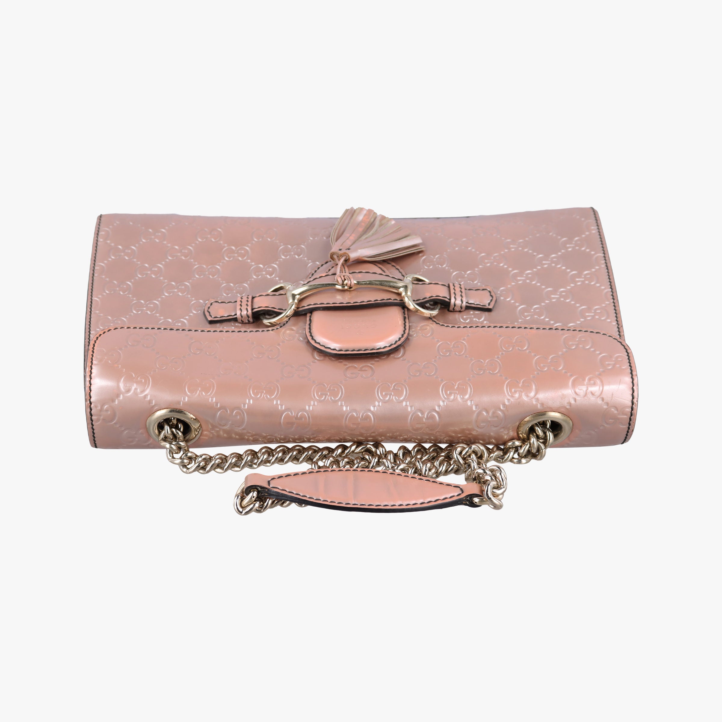 Emily Pink Patent Leather 295402 I013269936エミリー ピンク パテント 295402 I013269936