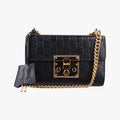 Padlock Black Leather 409487 D028002595パドロック ブラック レザー 409487 D028002595