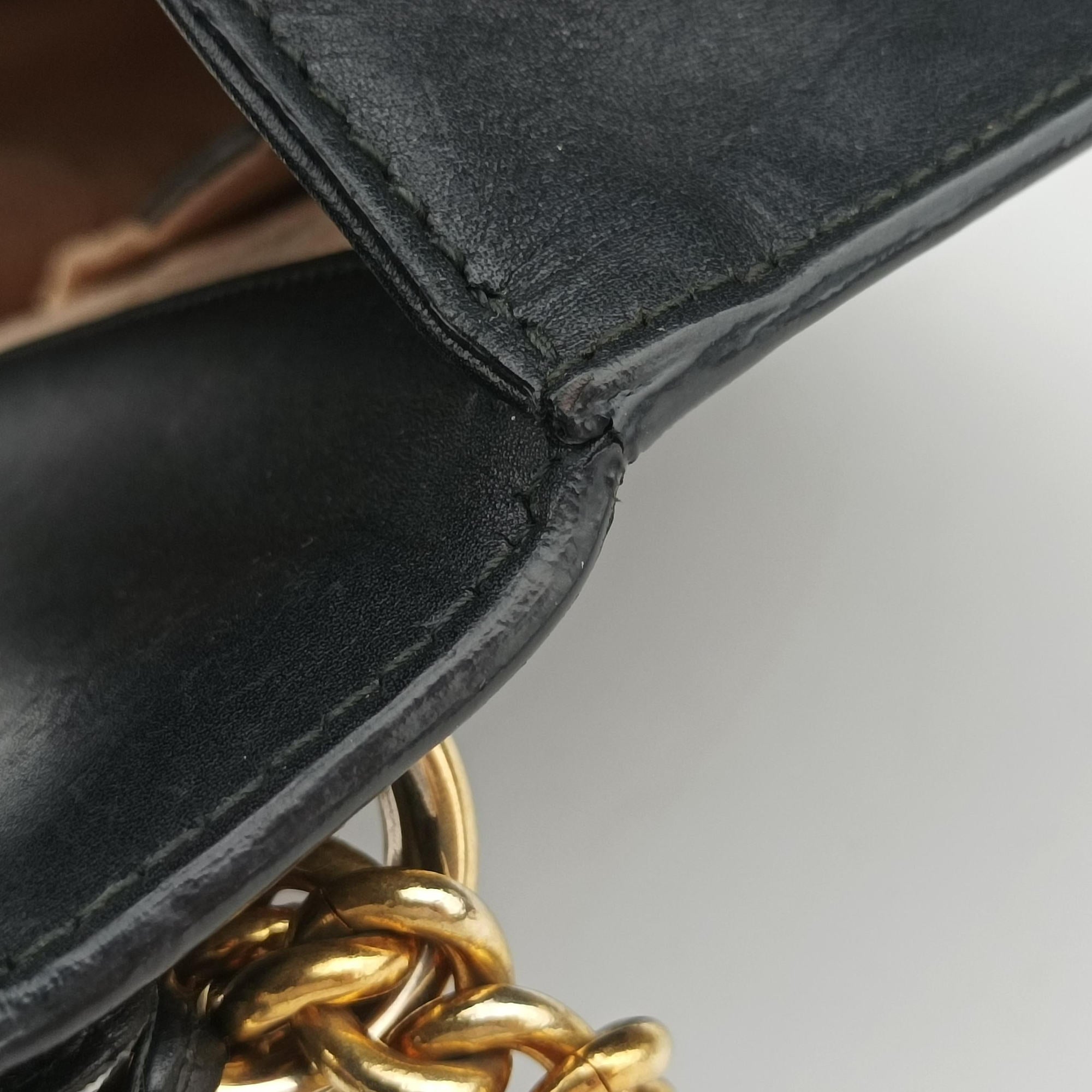 Padlock Black Leather 409487 D028002595パドロック ブラック レザー 409487 D028002595