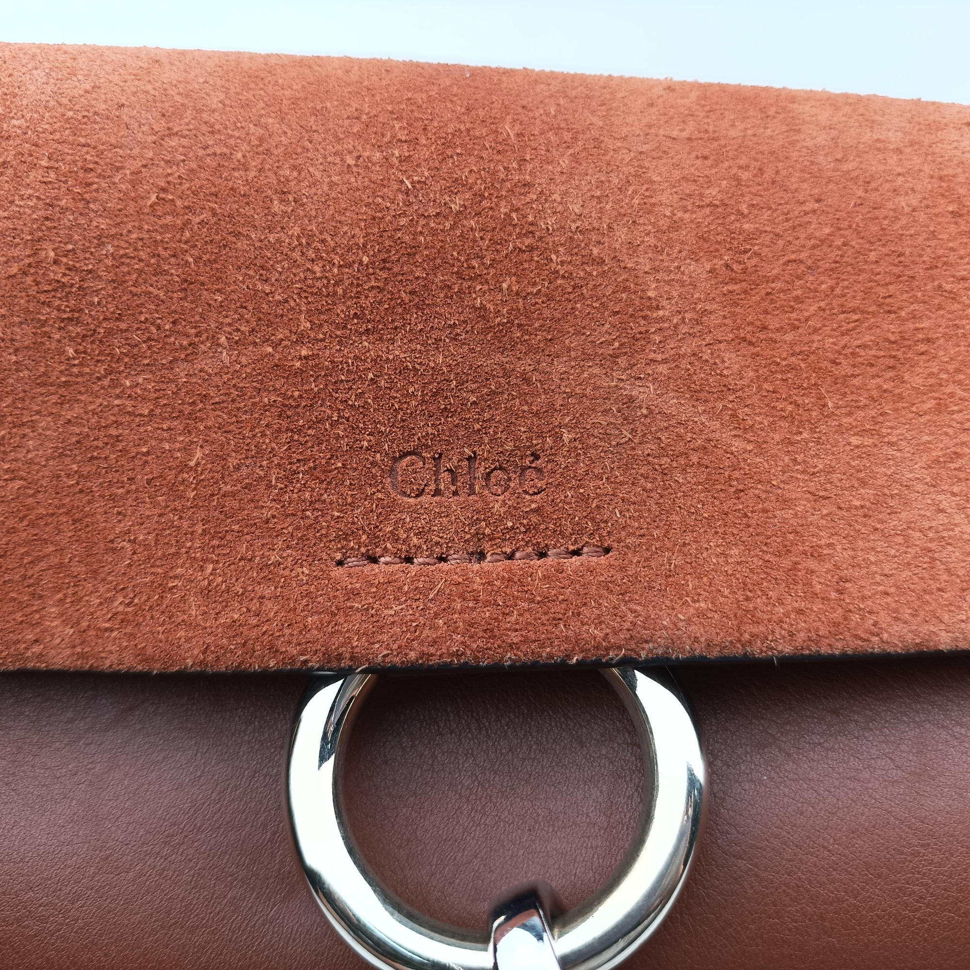 FAYE Brown Suede × leather 01 17 75 65フェイ ブラウン スエード×レザー 01 17 75 65