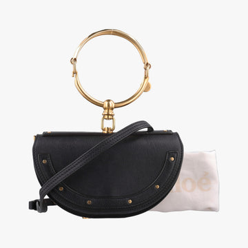 Nile Minaudiere Black Leather 03-17-99-65ナイル ミノディエール ブラック レザー 03-17-99-65