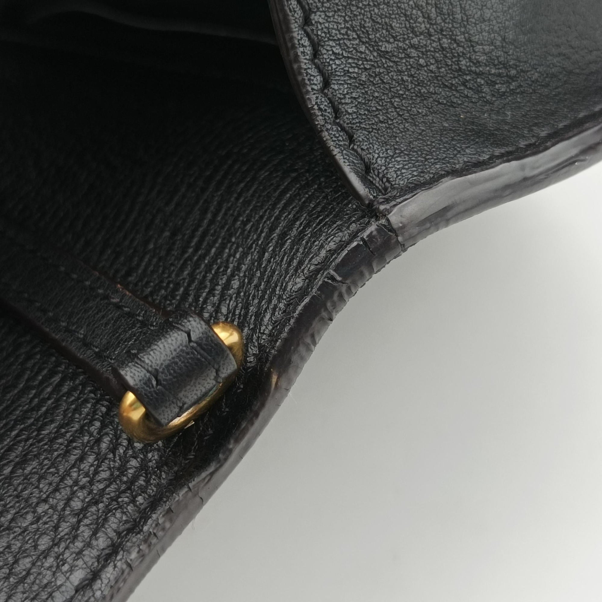 Nile Minaudiere Black Leather 03-17-99-65ナイル ミノディエール ブラック レザー 03-17-99-65
