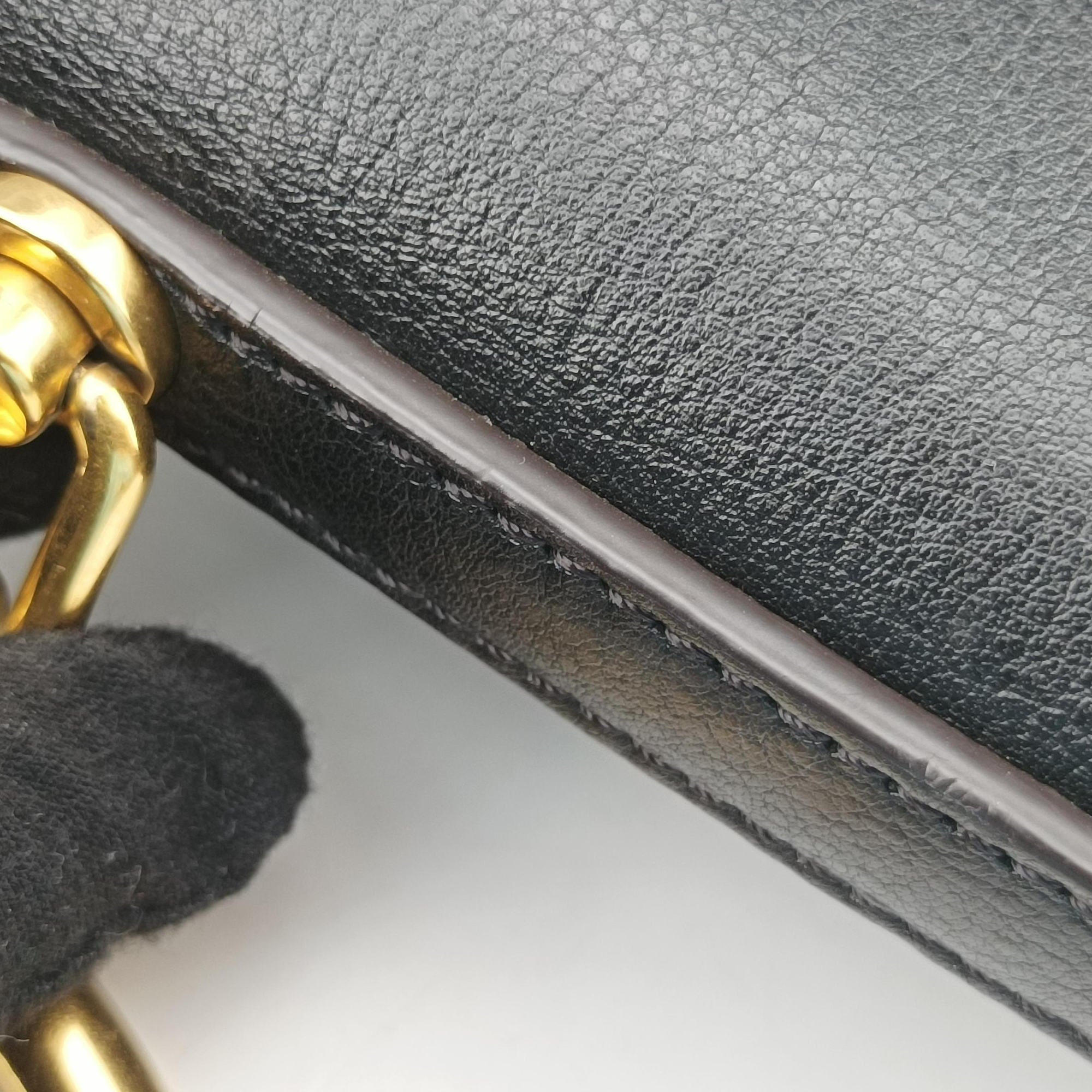 Nile Minaudiere Black Leather 03-17-99-65ナイル ミノディエール ブラック レザー 03-17-99-65