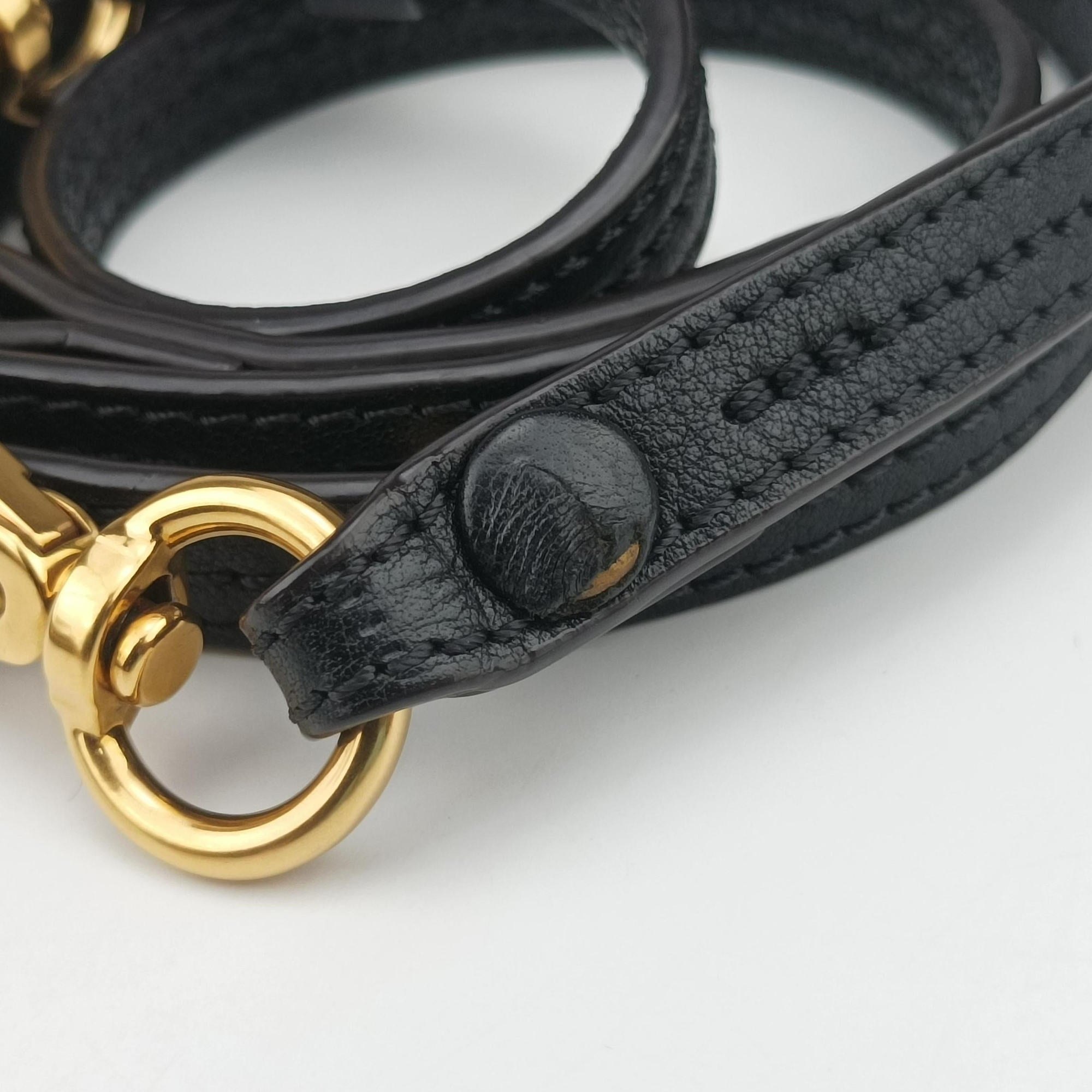 Nile Minaudiere Black Leather 03-17-99-65ナイル ミノディエール ブラック レザー 03-17-99-65