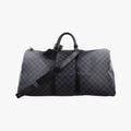 Keepall Bandouliere 45 Noir Damier Graphite N41418 MB4088キーポルバンドリエール45 ノワール ダミエグラフィット N41418 MB4088