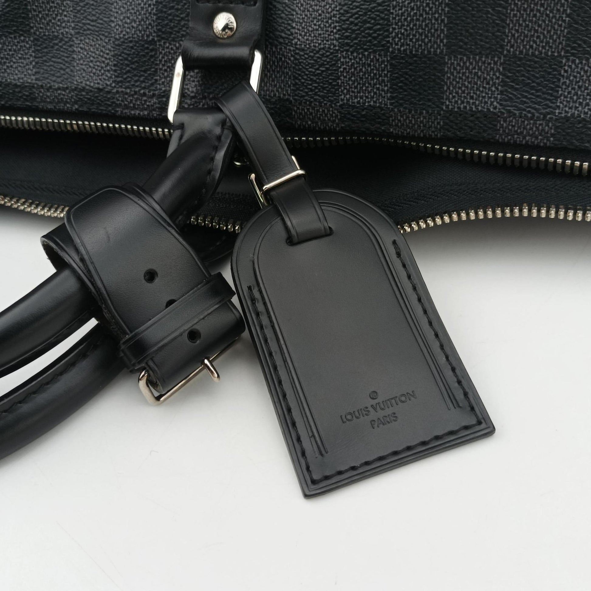 Keepall Bandouliere 45 Noir Damier Graphite N41418 MB4088キーポルバンドリエール45 ノワール ダミエグラフィット N41418 MB4088