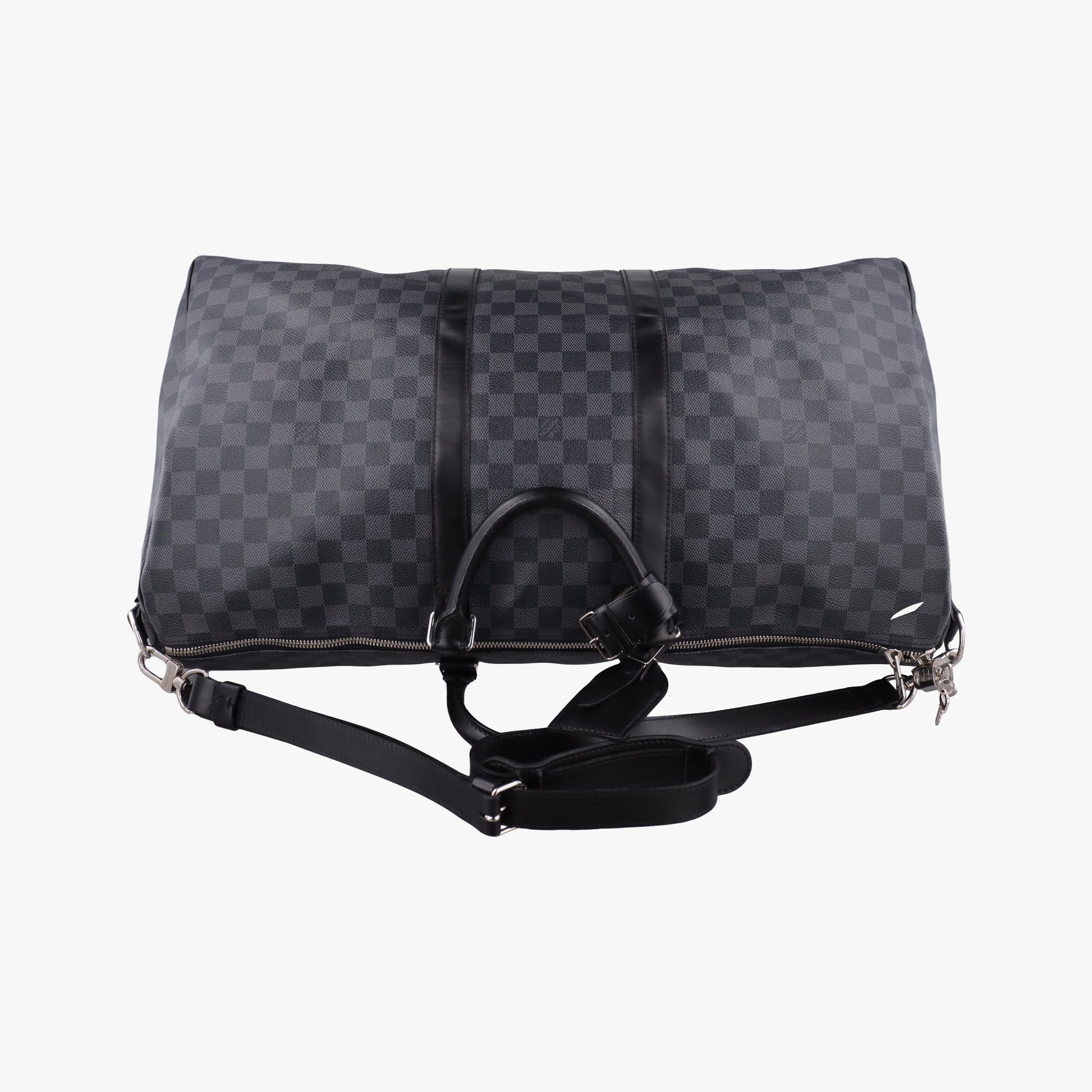 Keepall Bandouliere 45 Noir Damier Graphite N41418 MB4088キーポルバンドリエール45 ノワール ダミエグラフィット N41418 MB4088