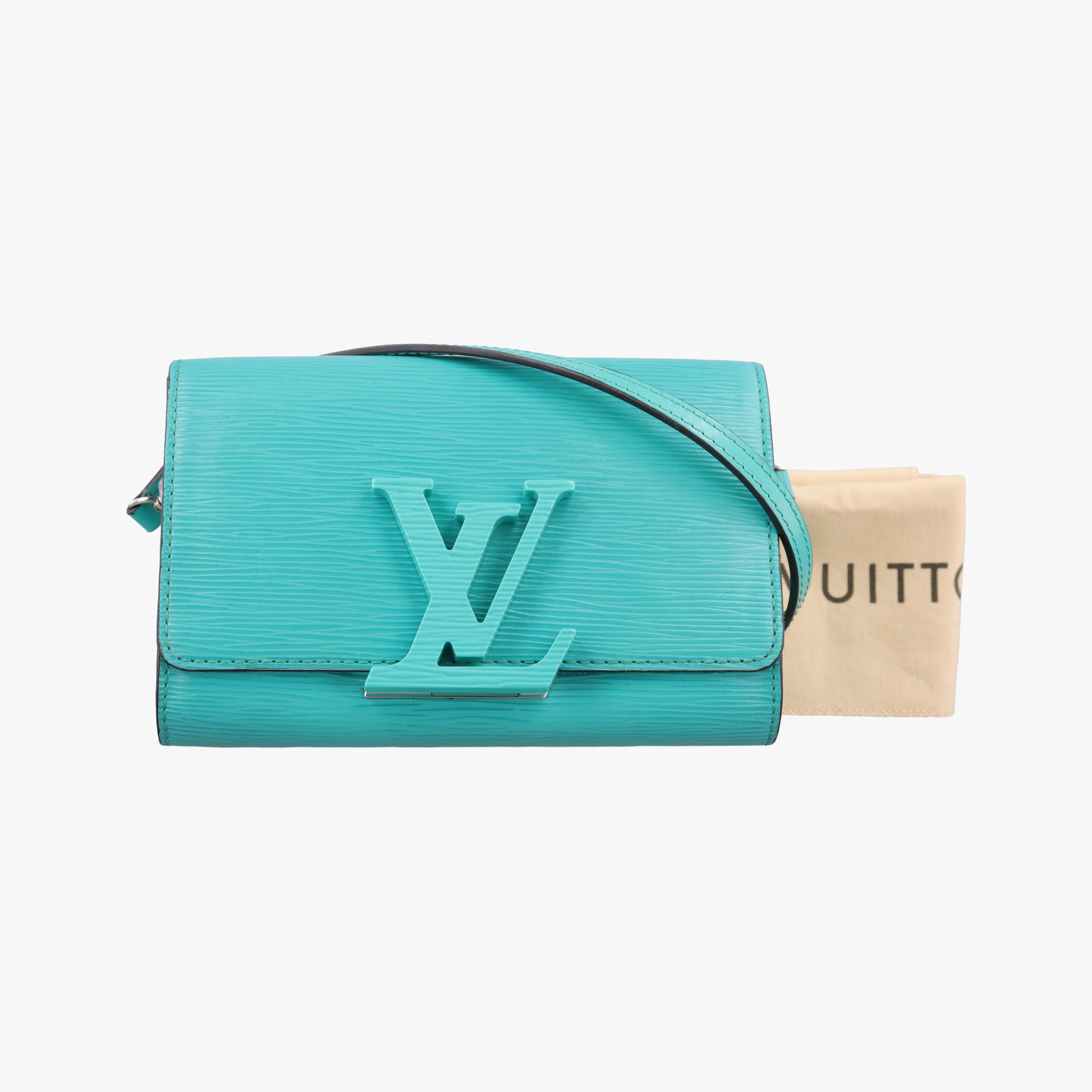 Pochette Louise PM Blue EPI M50285 SR1195ポシェット ルイーズPM ブルー レザー M50285 SR1195