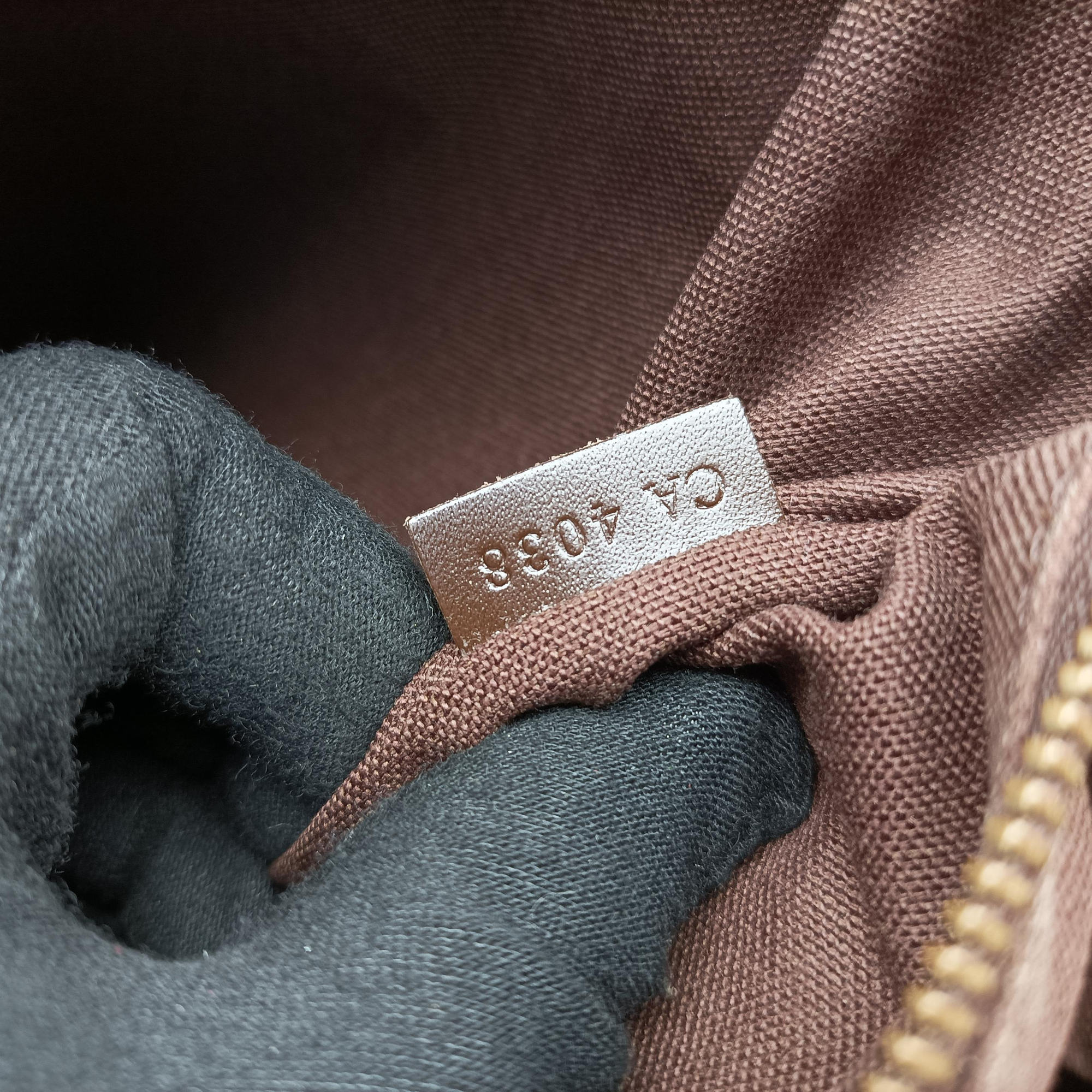 Cabas Bobur EBENE Damier Canvas N52006 CA4038カバ ボブール エベヌ ダミエキャンバス N52006 CA4038