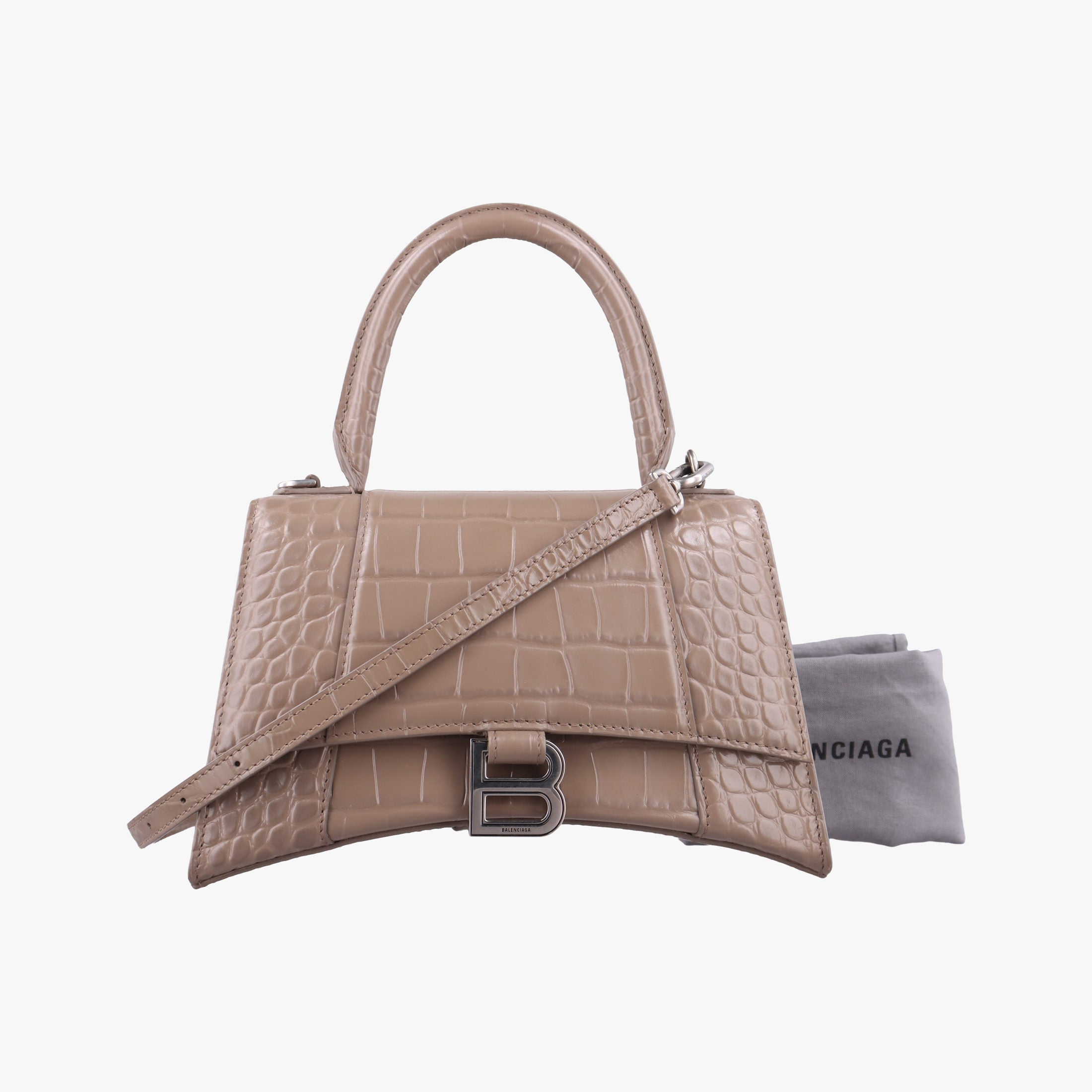 Hourglass Brown leather 593646.1212.U.1317アワーグラス ブラウン レザー 593646.1212.U.1317