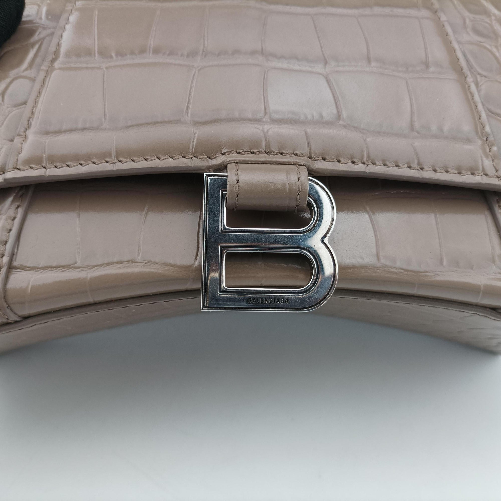 Hourglass Brown leather 593646.1212.U.1317アワーグラス ブラウン レザー 593646.1212.U.1317
